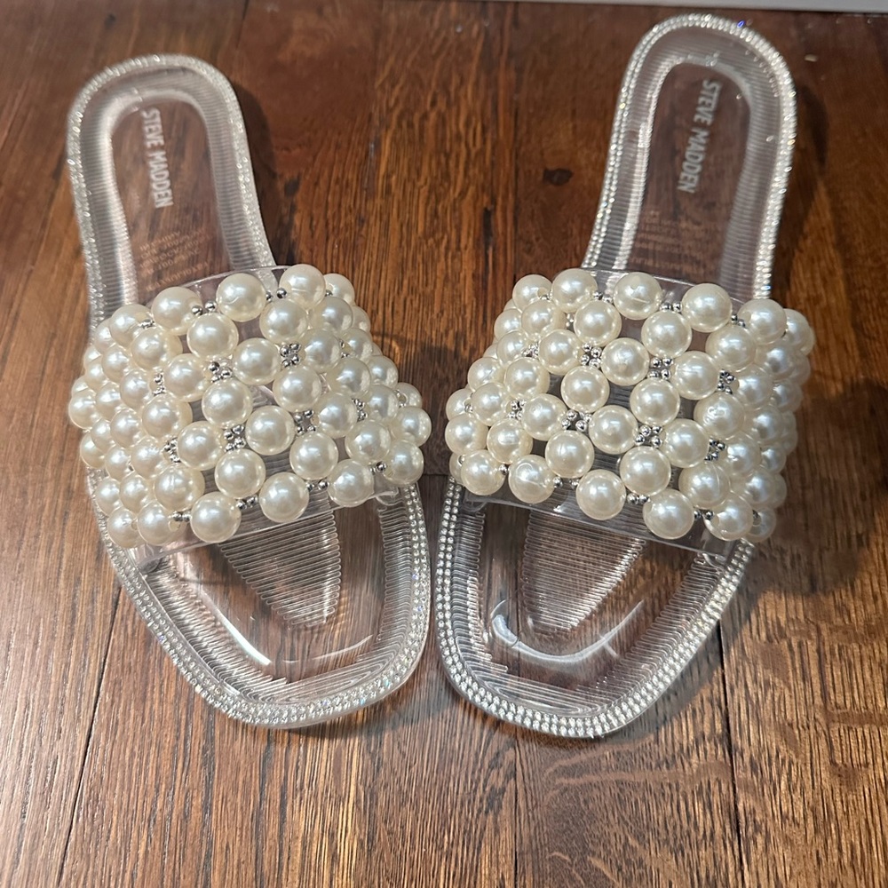 Steve Madden Juliet clear